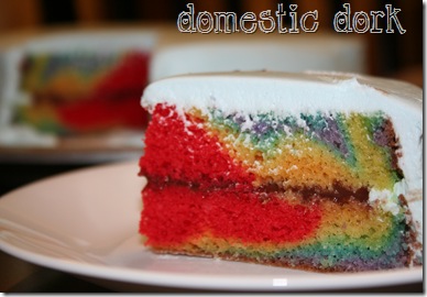 rainbow cake wilton decorating class