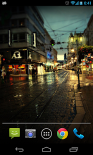 How to install Rain Night Live Wallpaer lastet apk for bluestacks