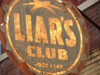 'Liar's Club' sign