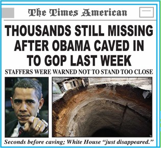 Thousands still missing after Obama caved to GOP last week!