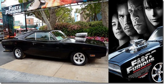 Fast and Furious 1970 Dodge Charger stunt car