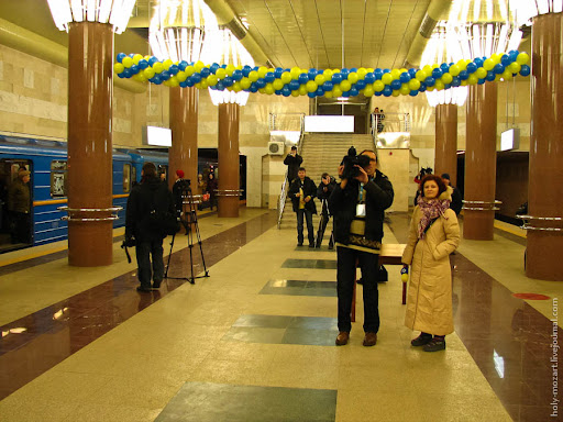 Открытие новых станций метро в Киеве