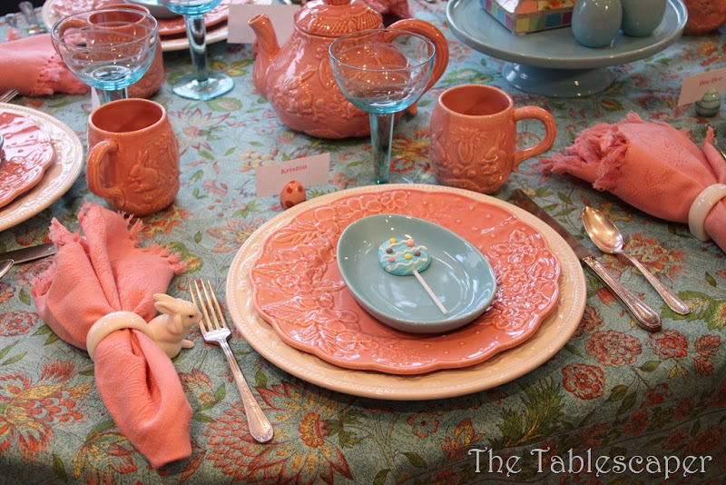 Fabulous Spring Tables - a Guest Post by The Tablescaper at The Everyday Home #spring #tablescape #dishes