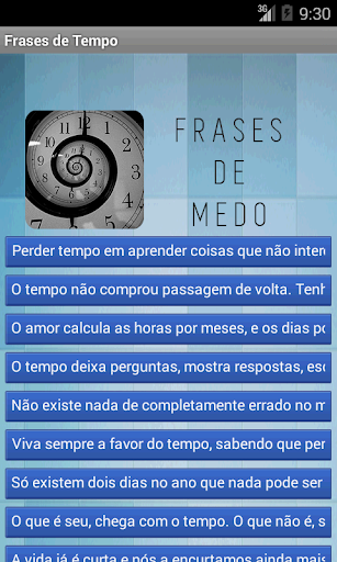 Frases de Tempo