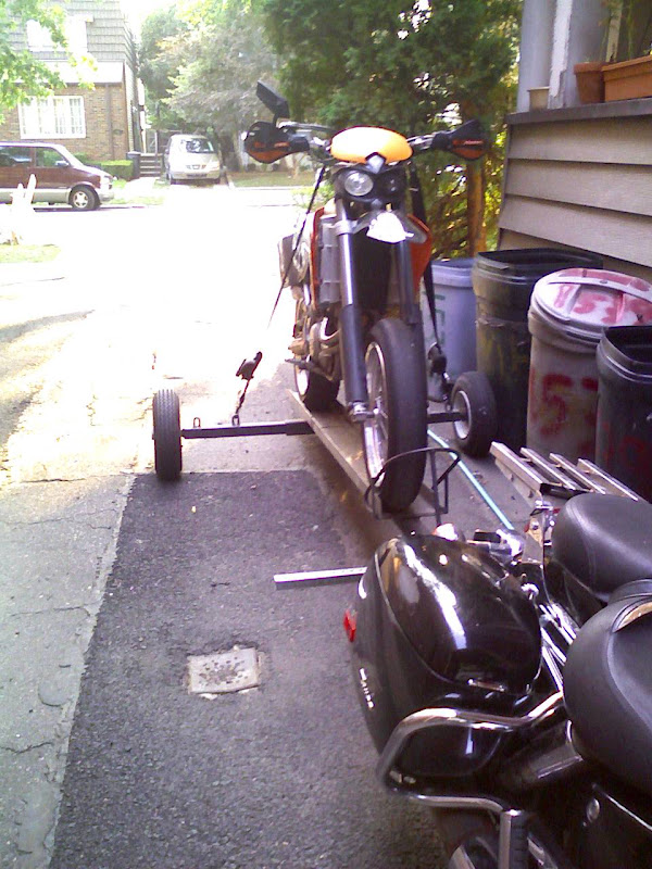 tow behind bike wagon