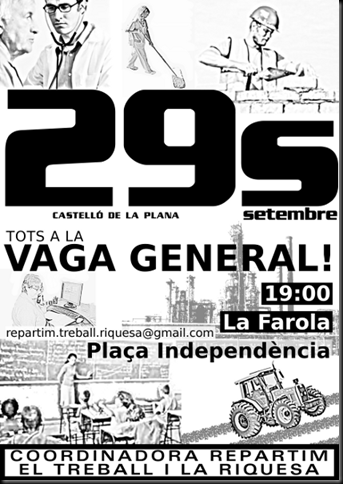 29-09-2010 Castelló vaga general CRTR