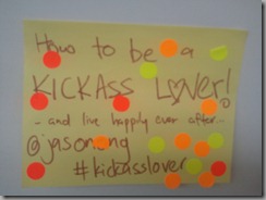 How to be a kick-ass lover!