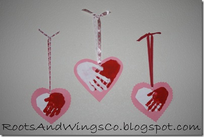 valentine heart handprint 10