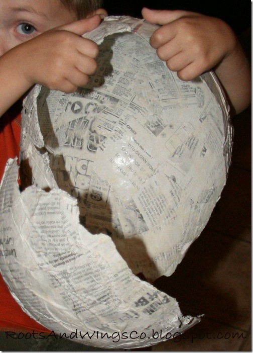 dinosaur birthday party paper mache egg gift bags