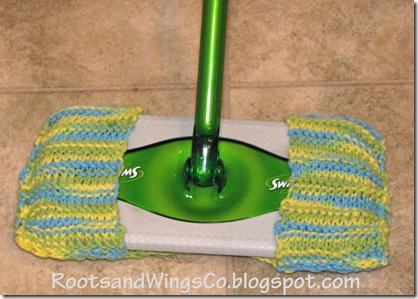 Knit Dust Mop Cover