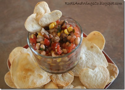 heart chips and salsa d