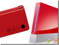 red wii and dsi