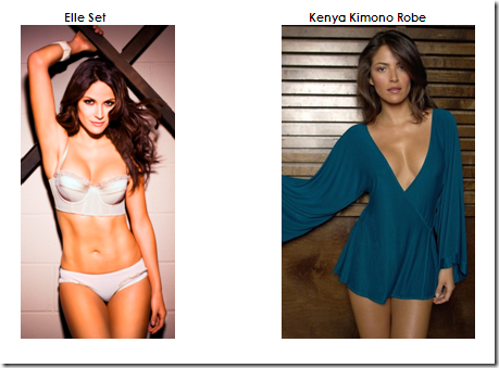 Jenna Leigh Elle Balconette bra on Kim Kardashian for Allure Magazine 
