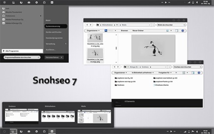 elegant-dark-white-desktop-theme