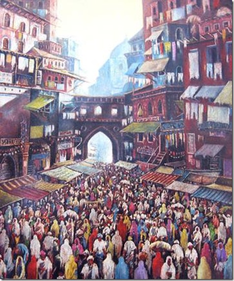 Calle de Jaipur-figura