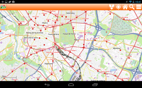 Madrid Offline mappa Map Screenshots 0