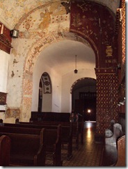 Interior Iglesia de Santa Bárbara