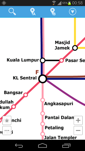 Kuala Lumpur Metro Map