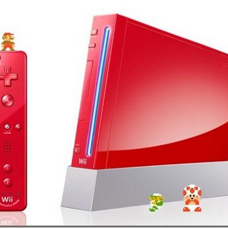 Nintendo Wii Rojo 25 aniversario Mario Bros a 370 dólares