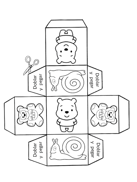 Cajas Infantiles Recortables