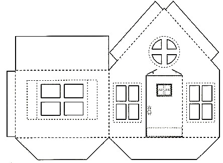 Casas Armables Para Recortar Imagui