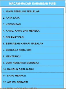  Puisi- gambar mini tangkapan layar  
