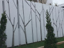 Beautifull Tree Art White Wall