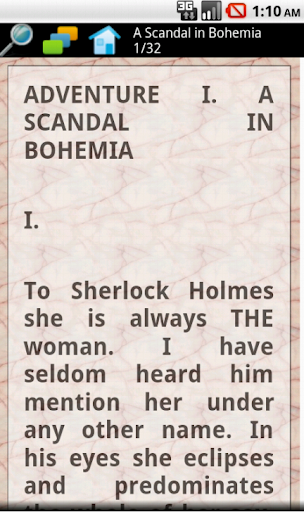 ADVENTURES OF SHERLOCK HOLMES