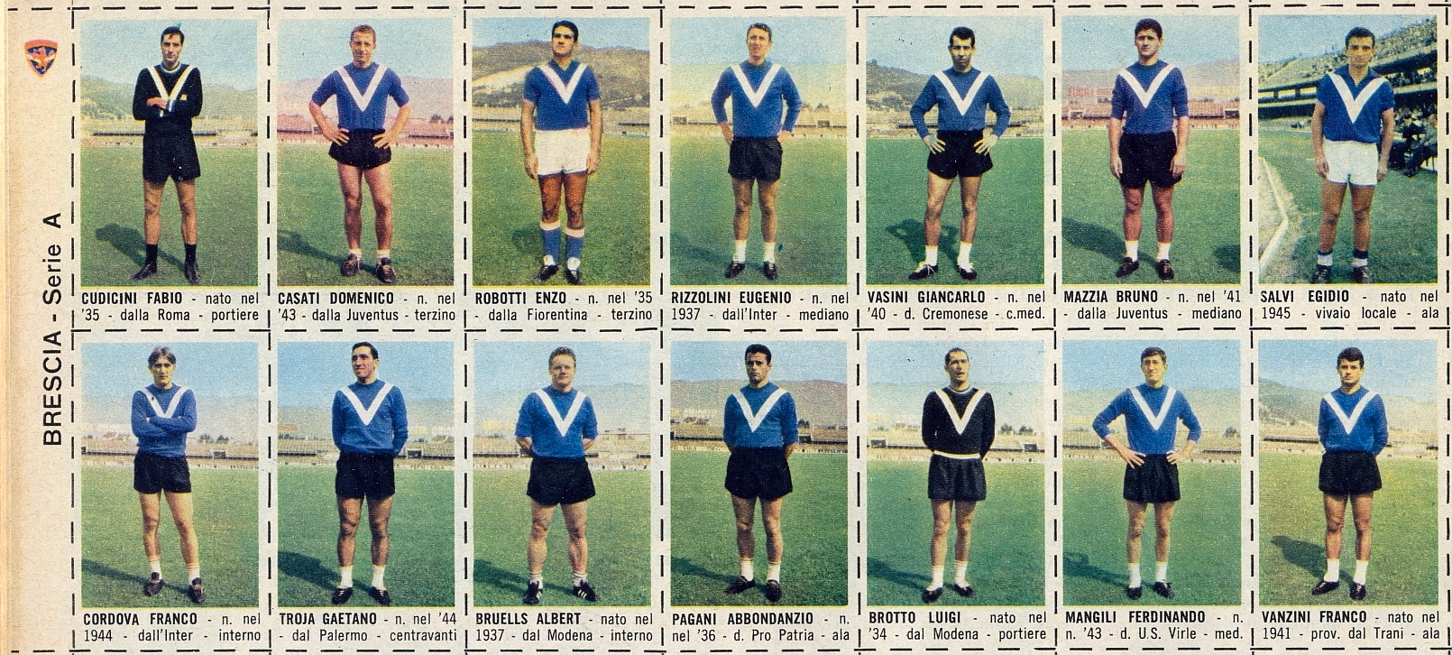 Corrierino e Giornalino Serie A 1966/67