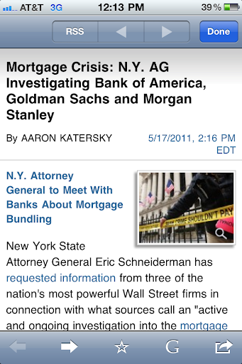 Mortgage crisis