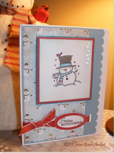 Barb's Christmas card