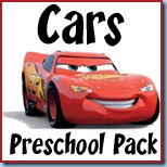 Cars Preschool Pack