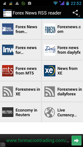 Forex news RSS reader