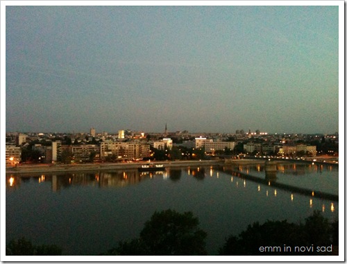Sunrise over the River Danube