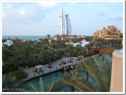 Burj-al-Arab from Madinat Jumeirah Hotel