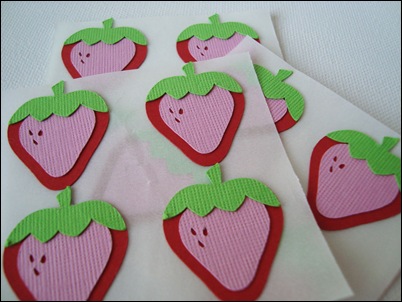 Strawberry-stickers