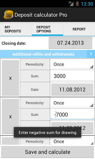 【免費財經App】Deposit calculator Pro-APP點子