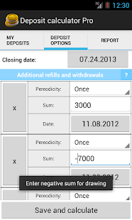 How to download Deposit calculator Pro 1.4 unlimited apk for pc