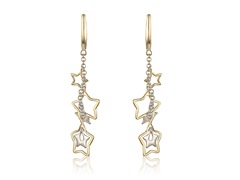 6N40Q Star Cluster Earrings