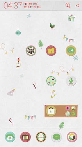 【免費個人化App】christmas party_ATOM theme-APP點子