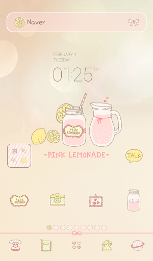 pink lemonade dodol theme