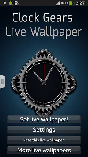 免費下載個人化APP|Clock Gears Live Wallpaper app開箱文|APP開箱王