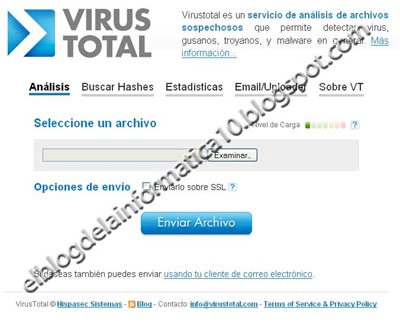 Analizar archivo con varios antivirus