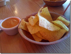 Papalote in San Francisco - Salsa and Chips