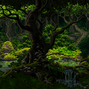 Live Wallpaper - Deep Forest