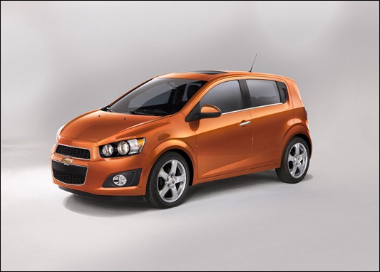 Chevrolet mostra Novo Sonic (Aveo) hatch e Sedan para os EUA