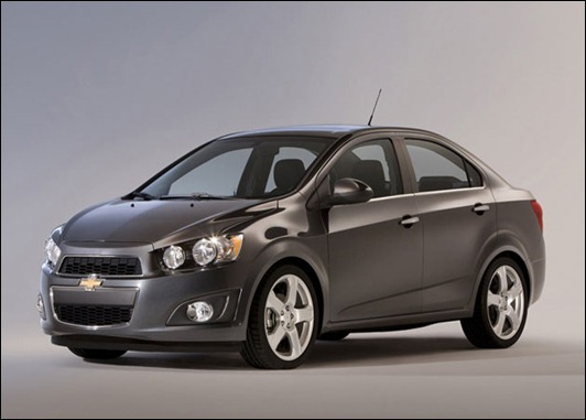 Chevrolet mostra Novo Sonic (Aveo) hatch e Sedan para os EUA
