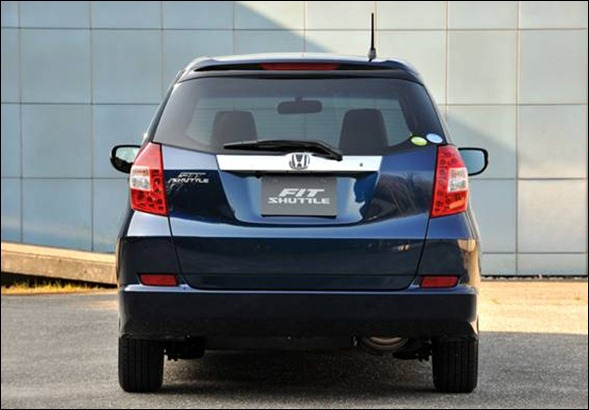 Honda mostra o Novo Fit Shuttle