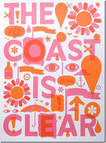 pink-orange-the-coast-is-clear-poster-artwork-kids