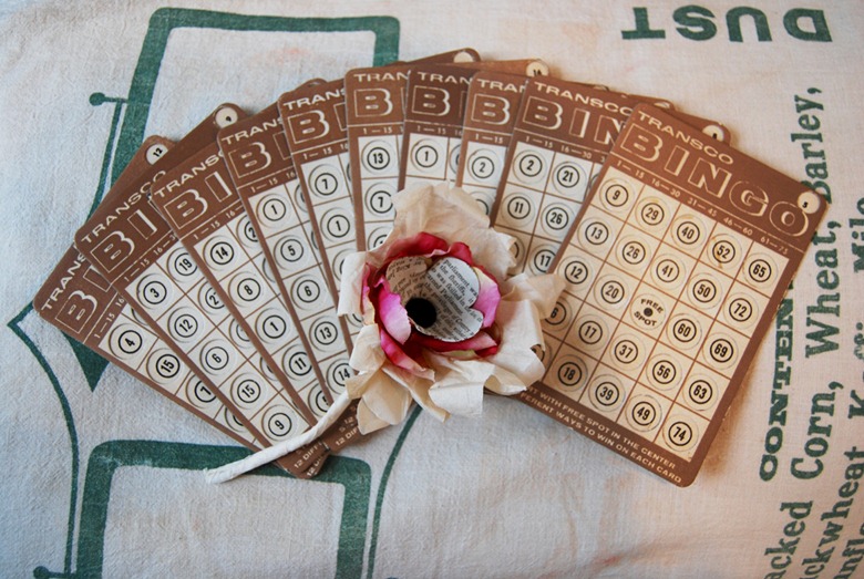bingo with flower